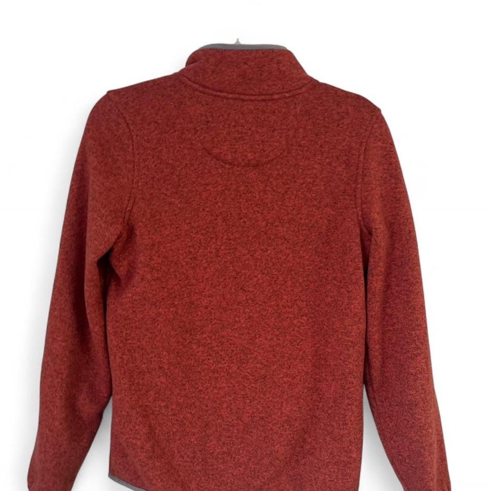 LL BEAN SNAP PULLOVER FLEECE - Picture 3 of 4